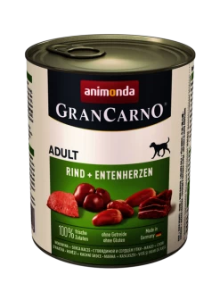 ANIMONDA GranCarno Adulte Chien Coeur De Boeuf Et Canard 800g X6