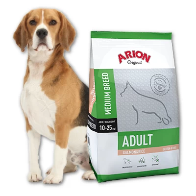 Arion Original Adulte Race Moyenne Saumon & Riz 3kg 3 Arion Original Adulte Race Moyenne Saumon & Riz 3kg