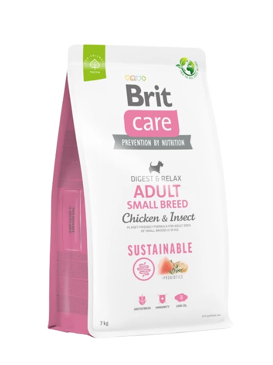 BRIT CARE Dog Sustainable Adult Small Breed Chicken & Insect 7kg 3 BRIT CARE Dog Sustainable Adult Small Breed Chicken & Insect 7kg