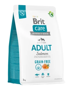 BRIT CARE Grain-free Adult Salmon 3kg X2 -L'effet animalerie de la maison. fre pl BRIT CARE Grain free Adult Salmon 3kg 29572 1