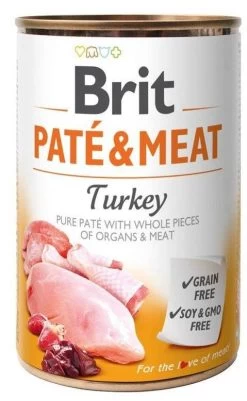 BRIT PATE & MEAT TURKEY 800g X10