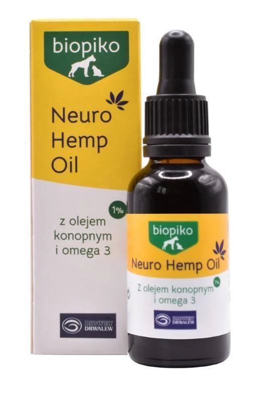 Biopiko Neuro HEMP OIL 30ml 3 Biopiko Neuro HEMP OIL 30ml