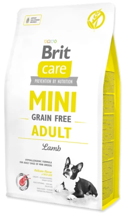 Brit Care Mini Grain Free Adult Avec Agneau 2kg X2 7 Brit Care Mini Grain Free Adult Avec Agneau 2kg X2 -L'effet animalerie de la maison. fre pl Brit Care Mini Grain Free Adult avec agneau 2kg 9462 1