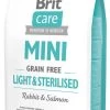 Brit Care Mini Grain Free Light & Sterilized Avec Lapin Et Saumon 2kg -L'effet animalerie de la maison. fre pl Brit Care Mini Grain Free Light Sterilized Avec Lapin Et Saumon 2kg 9464 1