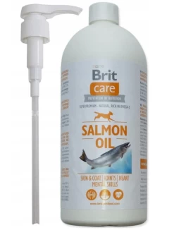 Brit Care Salmon Oil 1l X2 -L'effet animalerie de la maison. fre pl Brit Care Salmon Oil 1l 8555 1