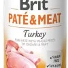 Brit Pate & Meat à La Dinde 400g X10