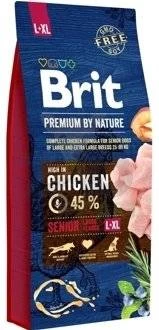 Brit Premium By Nature Senior L+XLau Poulet 15 Kg
