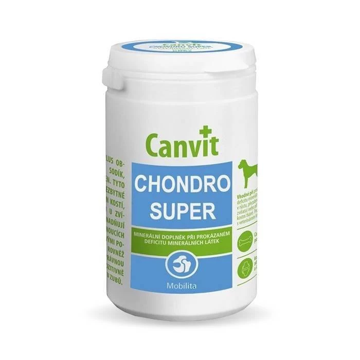 Canvit Chondro Super Préparation Pour Articulations En Comprimés Pour Chiens 230g 3 Canvit Chondro Super Préparation Pour Articulations En Comprimés Pour Chiens 230g