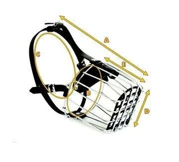 DINGO Muselière Métallique No. 8a Boxer Pour Chienne 4 DINGO Muselière Métallique No. 8a Boxer Pour Chienne – Image 2