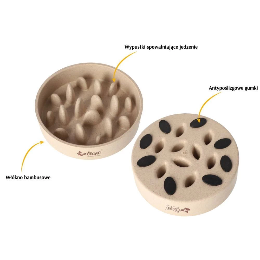 DINGO- Bol Lent En Fibre De Bambou- 1430 Ml 4 DINGO- Bol Lent En Fibre De Bambou- 1430 Ml – Image 2