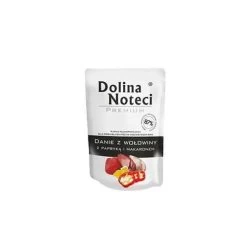 DOLINA NOTECI Plat De Bœuf Aux Poivrons Et Pâtes 100g - Aliments Humides Pour Chiens X12 -L'effet animalerie de la maison. fre pl DOLINA NOTECI Plat de boeuf aux poivrons et pates 100g aliments humides pour chiens 28785 1