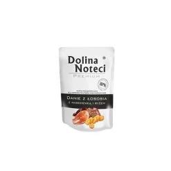 DOLINA NOTECI Plat De Saumon Aux Carottes Et Au Riz 100g - Nourriture Humide Pour Chien X12 -L'effet animalerie de la maison. fre pl DOLINA NOTECI Plat de saumon aux carottes et au riz 100g nourriture humide pour chien 28784 1
