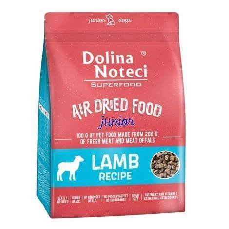 DOLINA NOTECI Superfood Junior Avec Agneau - Croquettes Pour Chien 1kg 3 DOLINA NOTECI Superfood Junior Avec Agneau - Croquettes Pour Chien 1kg