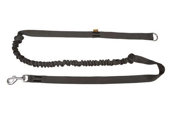 Dingo Laisse Avec Amortisseur Et Poignée Noir 170cm 3 Dingo Laisse Avec Amortisseur Et Poignée Noir 170cm