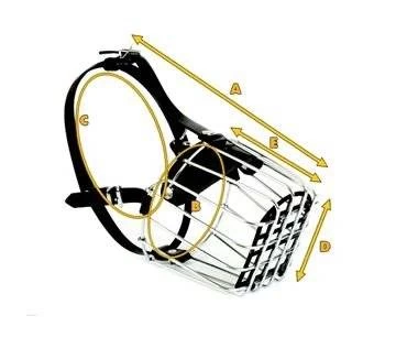 Dingo Muselière Métallique Pour Chien Taille 7a 4 Dingo Muselière Métallique Pour Chien Taille 7a – Image 2