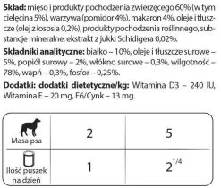 Dolina Noteci PREMIUM Pour Chiens De Petites Races Avec Tomates De Veau Et Pâtes 100 G X12 6 Dolina Noteci PREMIUM Pour Chiens De Petites Races Avec Tomates De Veau Et Pâtes 100 G X12 -L'effet animalerie de la maison. fre pl Dolina Noteci PREMIUM pour chiens de petites races avec tomates de veau et pates 100 g x12 30642 2