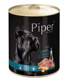 Dolina Noteci Piper Pour Chiens Agneau Avec Carottes Et Riz 800g X12