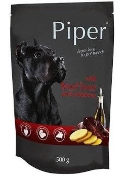 Dolina Noteci Piper Pour Chiens Avec Foie De Bœuf Et Pommes De Terre 500g X6
