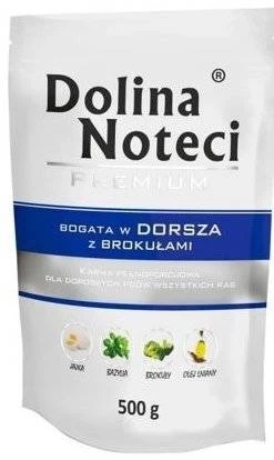 Dolina Noteci Premium Cabillaud Avec Broccoli 500g X12