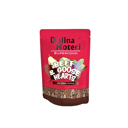 Dolina Noteci Superfood Boeuf Avec Coeurs D'Oie 300g X12 3 Dolina Noteci Superfood Boeuf Avec Coeurs D'Oie 300g X12