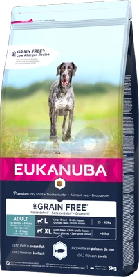 EUKANUBA Adult Large Grain Free 3kg+Surprise Gratuite Pour Votre Chien 4 EUKANUBA Adult Large Grain Free 3kg+Surprise Gratuite Pour Votre Chien – Image 2