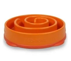 FUN FEEDER -Mini Bowl Pour Ralentir La Consommation D'orange -L'effet animalerie de la maison. fre pl FUN FEEDER Mini Bowl pour ralentir la consommation dorange 28211 3