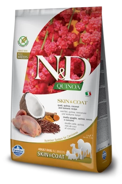 Farmina N&D Quinoa Canine Quail Skin&Coat 7kg
