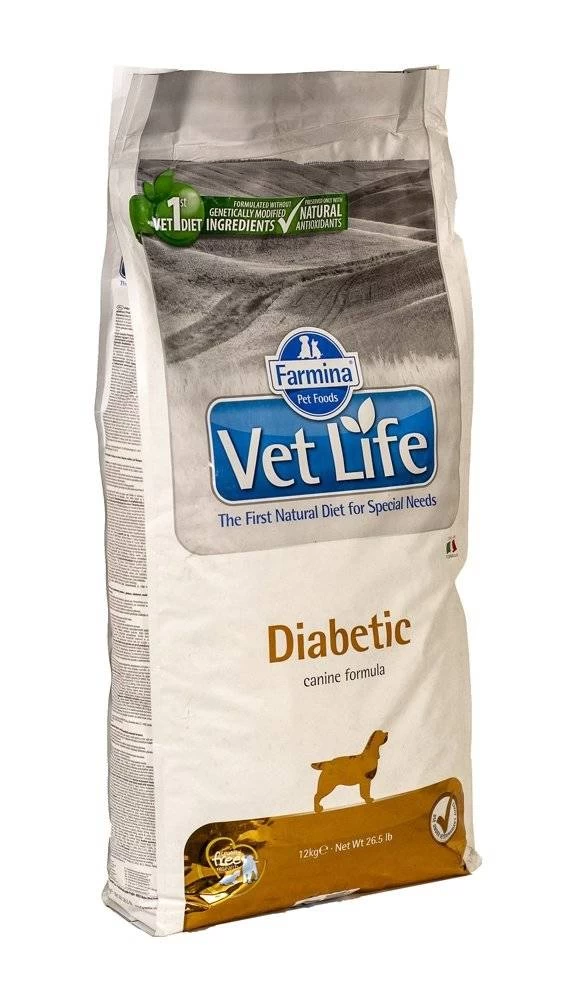 Farmina Vet Life Canine Diabetic 12kg 3 Farmina Vet Life Canine Diabetic 12kg
