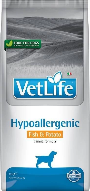 Farmina Vet Life Canine Hypoallergenic Fish&Potato 12kg 3 Farmina Vet Life Canine Hypoallergenic Fish&Potato 12kg