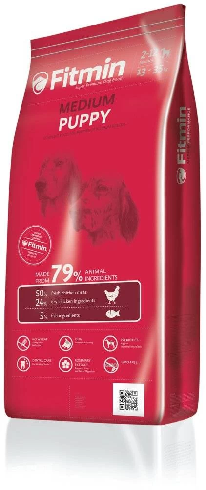 Fitmin Medium Puppy Poulet 3kg 3 Fitmin Medium Puppy Poulet 3kg