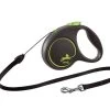 Flexi Laisse Design Noir M Corde 5m Jusqu'à 20kg Vert 2 Flexi Laisse Design Noir M Corde 5m Jusqu'à 20kg Vert -L'effet animalerie de la maison. fre pl Flexi Laisse Design Noir M Corde 5m Jusqua 20kg Vert 15028 1