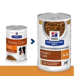 Hills HILL'S PD Prescription Diet Canine K/d Poulet (ragoût) 354 G-boîte X6 -L'effet animalerie de la maison. fre pl HILLS PD Prescription Diet Canine k d poulet ragout 354 g boite x6 30406 1