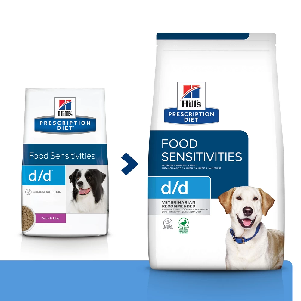 Hills Hill's PD Prescription Diet Canine D/d Canard & Riz 12kg 3 Hills Hill's PD Prescription Diet Canine D/d Canard & Riz 12kg