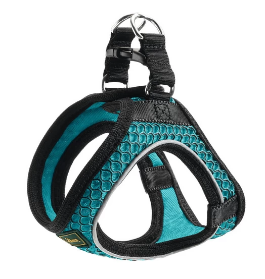 Hunter Hilo Comfort Harnais Pour Chien Turquoise Taille M/L 3 Hunter Hilo Comfort Harnais Pour Chien Turquoise Taille M/L