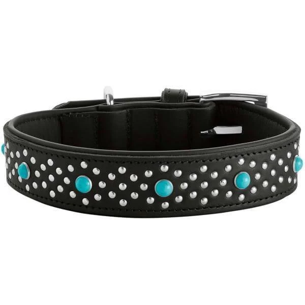 Hunter Madona Collier De Chien En Cuir M- 55 Cm 3 Hunter Madona Collier De Chien En Cuir M- 55 Cm