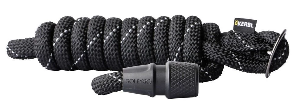 KERBL Laisse GoLeyGo 2.0 Avec Adaptateur Noir Pour Chien 12mm X 140-200cm, M, Max 60kg 4 KERBL Laisse GoLeyGo 2.0 Avec Adaptateur Noir Pour Chien 12mm X 140-200cm, M, Max 60kg – Image 2