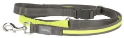 Dingo KERBL Laisse De Course Fluorescente Light & Reflex Jaune 250cm
