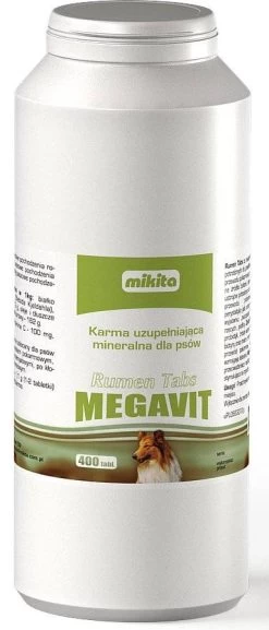 MIKITA Rumen Tabs Megavit 400 Comprimés