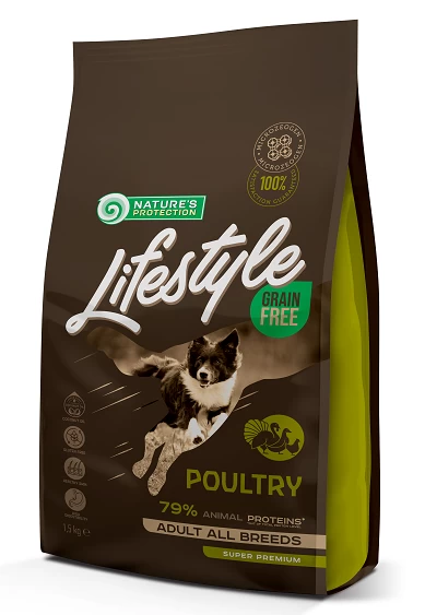 Nature’s Protection Lifestyle GF Poultry Adult All Breeds 1,5kg 3 Nature’s Protection Lifestyle GF Poultry Adult All Breeds 1,5kg