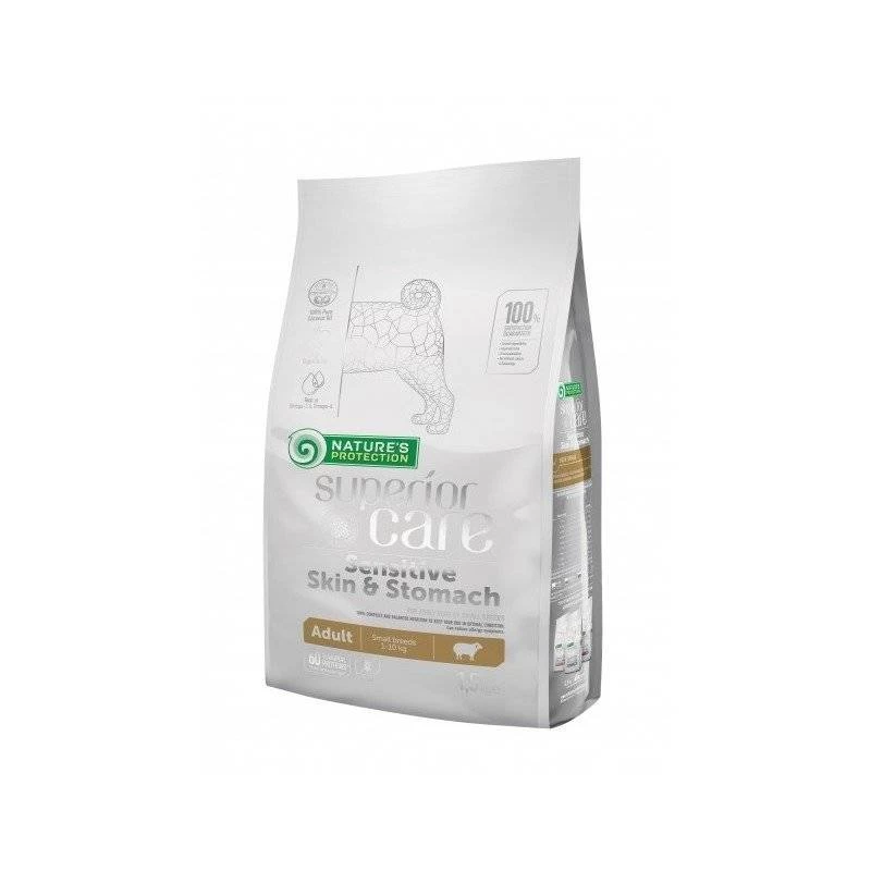 Nature's Protection Sensitive Skin & Stomach Adult Small Breed 1,5kg 3 Nature's Protection Sensitive Skin & Stomach Adult Small Breed 1,5kg