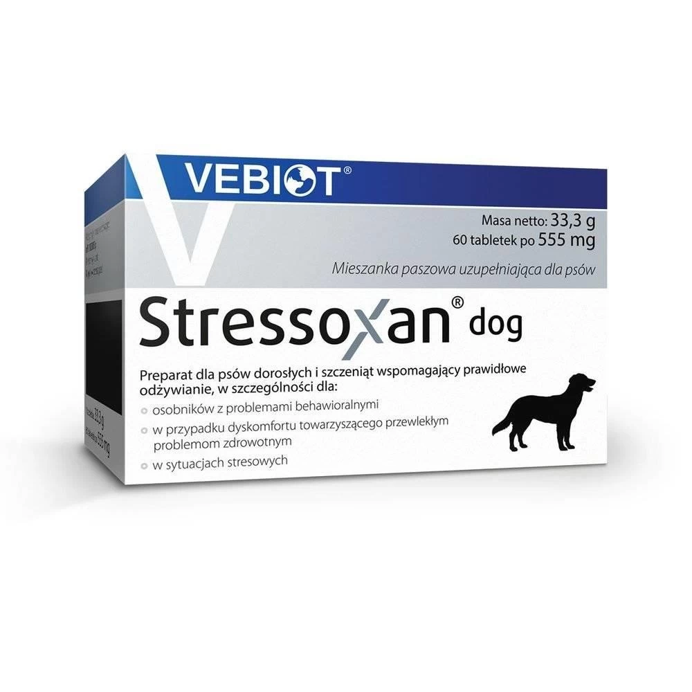 Nutrifarm Sp. Z O.o. Vebiot Stressoxan Dog 60 Comprimés 3 Nutrifarm Sp. Z O.o. Vebiot Stressoxan Dog 60 Comprimés