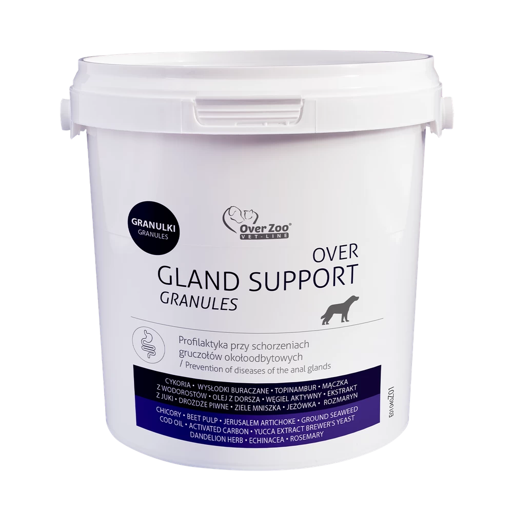 OVER Gland Support Granules - Pour Les Glandes Périanales - 600g 3 OVER Gland Support Granules - Pour Les Glandes Périanales - 600g