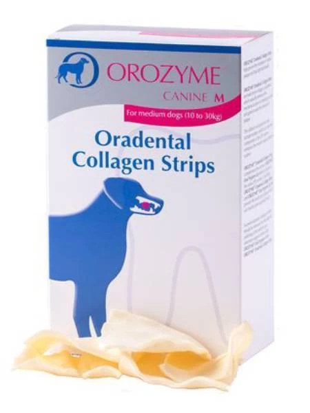 Orozyme - Tampons Nettoyants Au Collagène Pour Chiens Taille M 141g 3 Orozyme - Tampons Nettoyants Au Collagène Pour Chiens Taille M 141g