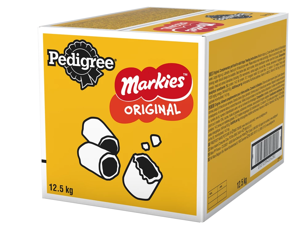 Pedigree Markies Biscuits Croustillants Pour Chiens Adultes Avec Os à Moelle 12.5kg 3 Pedigree Markies Biscuits Croustillants Pour Chiens Adultes Avec Os à Moelle 12.5kg