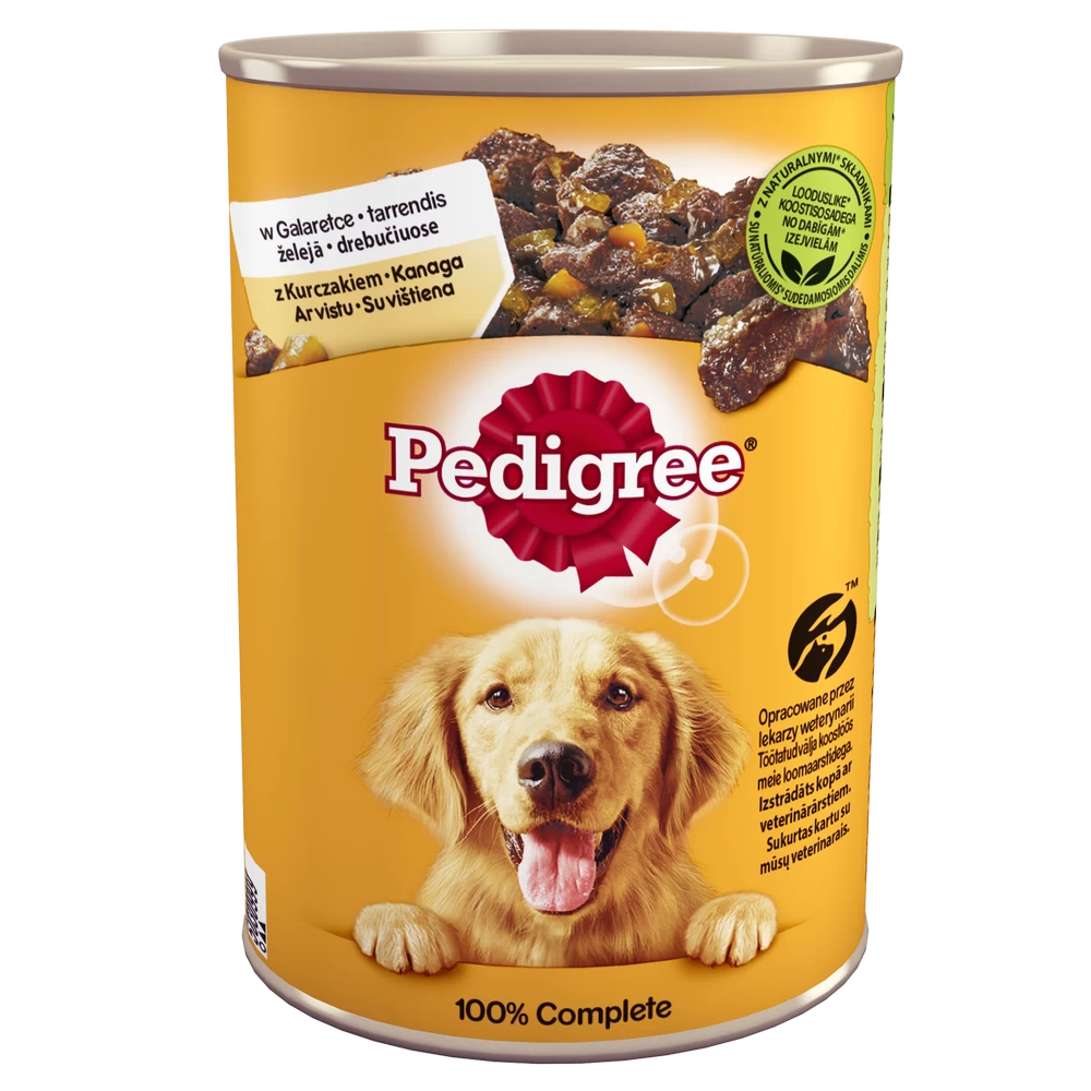 Pedigree Nourriture Humide Pour Chiens Adultes Avec Poulet Et Légumes En Gelée 400g X12 4 Pedigree Nourriture Humide Pour Chiens Adultes Avec Poulet Et Légumes En Gelée 400g X12 – Image 2