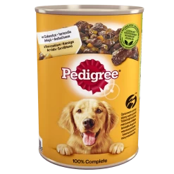 Pedigree Nourriture Humide Pour Chiens Adultes Avec Poulet Et Légumes En Gelée 400g X24