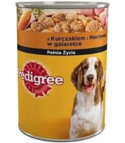 Pedigree Nourriture Humide Pour Chiens Adultes Avec Poulet Et Légumes En Gelée 400g X24 -L'effet animalerie de la maison. fre pl Pedigree Nourriture humide pour chiens adultes avec poulet et legumes en gelee 400g x24 25287 3