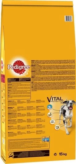 Pedigree Nourriture Sèche Pour Chiens Grands Et Géants Avec Bœuf Et Riz 15kg + Surprise Gratuite Pour Chien -L'effet animalerie de la maison. fre pl Pedigree Nourriture seche pour chiens grands et geants avec boeuf et riz 15kg Surprise gratuite pour chien 27803 4