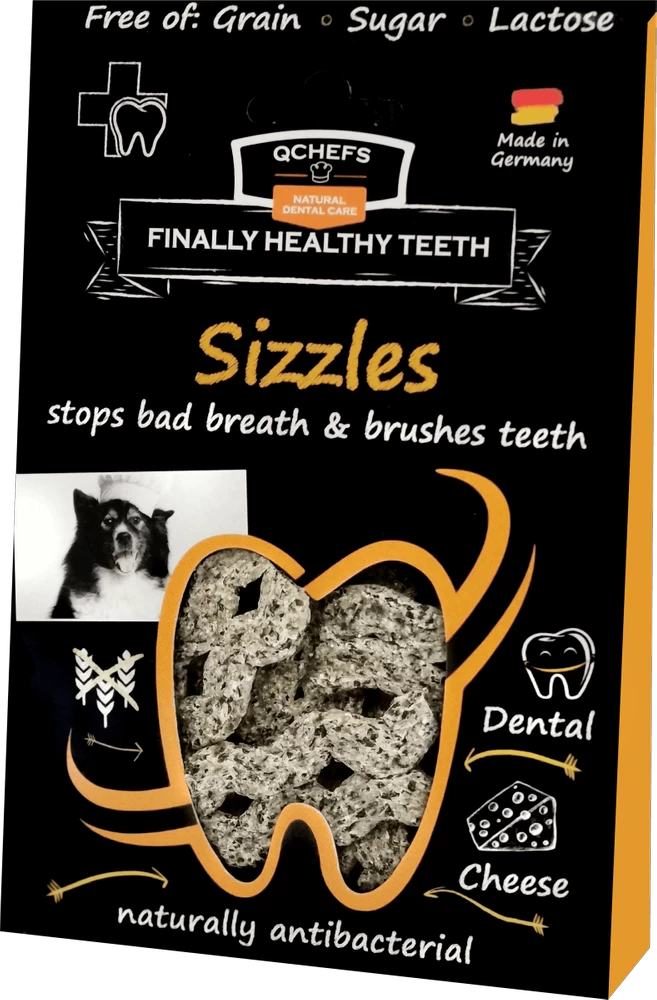 QCHEFS Sizzles Pour L'hygiène Buccale 65g 3 QCHEFS Sizzles Pour L'hygiène Buccale 65g
