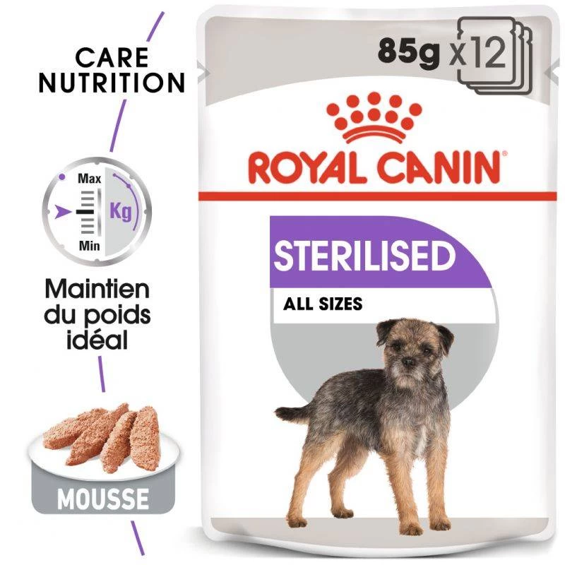 ROYAL CANIN CCN Sterilised Mini Pâté 12x85g 3 ROYAL CANIN CCN Sterilised Mini Pâté 12x85g